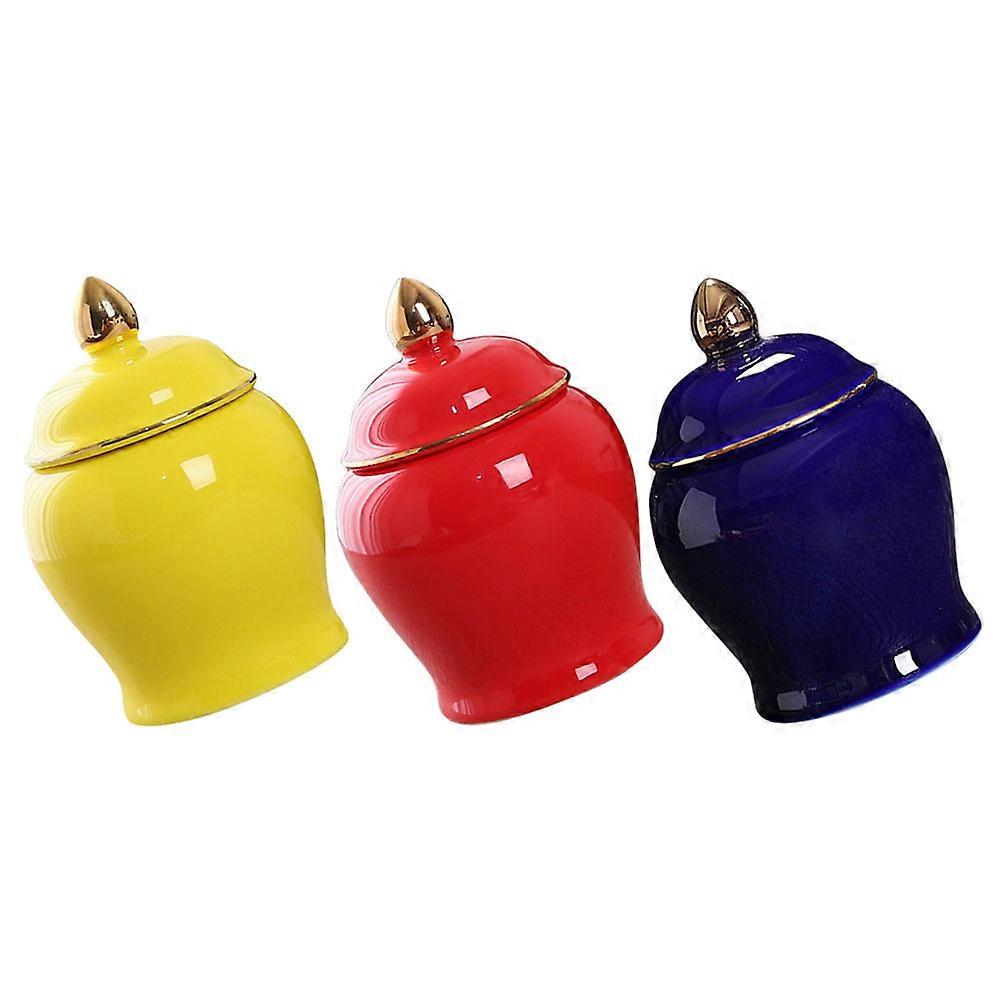 Ceramic Storage Jar for Loose Tea Storage 9Pcs Practical Kitchen Container
