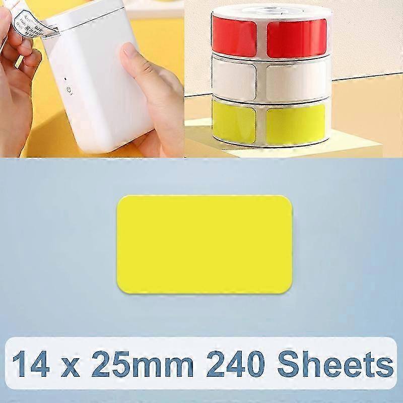 14 x 25mm 240 Sheets Thermal Printing Label Paper Stickers For NiiMbot D101 / D11 2025