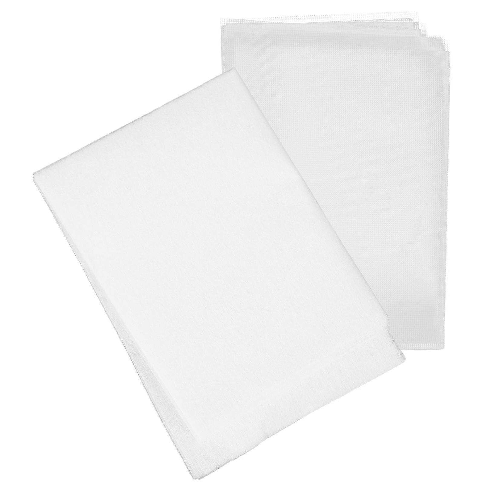 Embroidery Transfer Fabrics Water Soluble Stabilizers 4 Sets For Clothing Store Usage Provides Stable Support Size 28X20X0.10CM