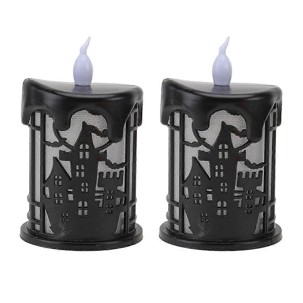 Creative Candle Light Halloween Candle Lamp for Decoration 6Pcs