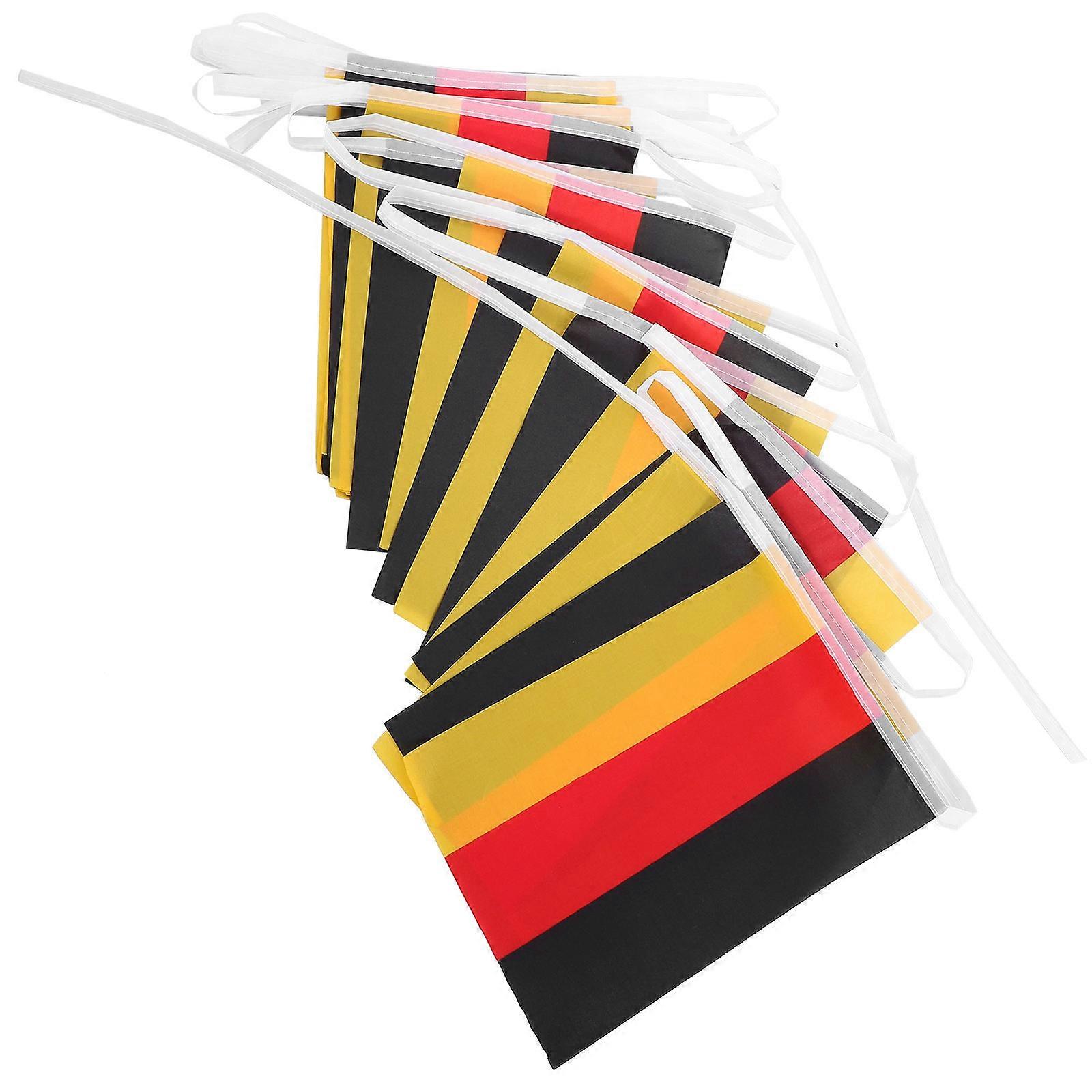 German Decorations Flag String Banner for Festival Use 4Sets