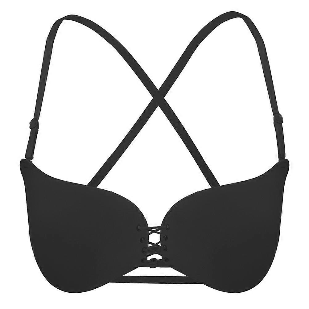 Backless Bra Drawstring Bra with Breathable Design for Women 3Pcs