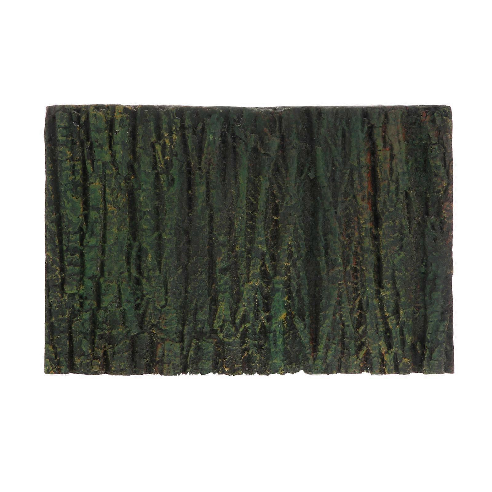 Lifelike Bark Aquarium Background Board for Decoration 1Pcs Resin Material