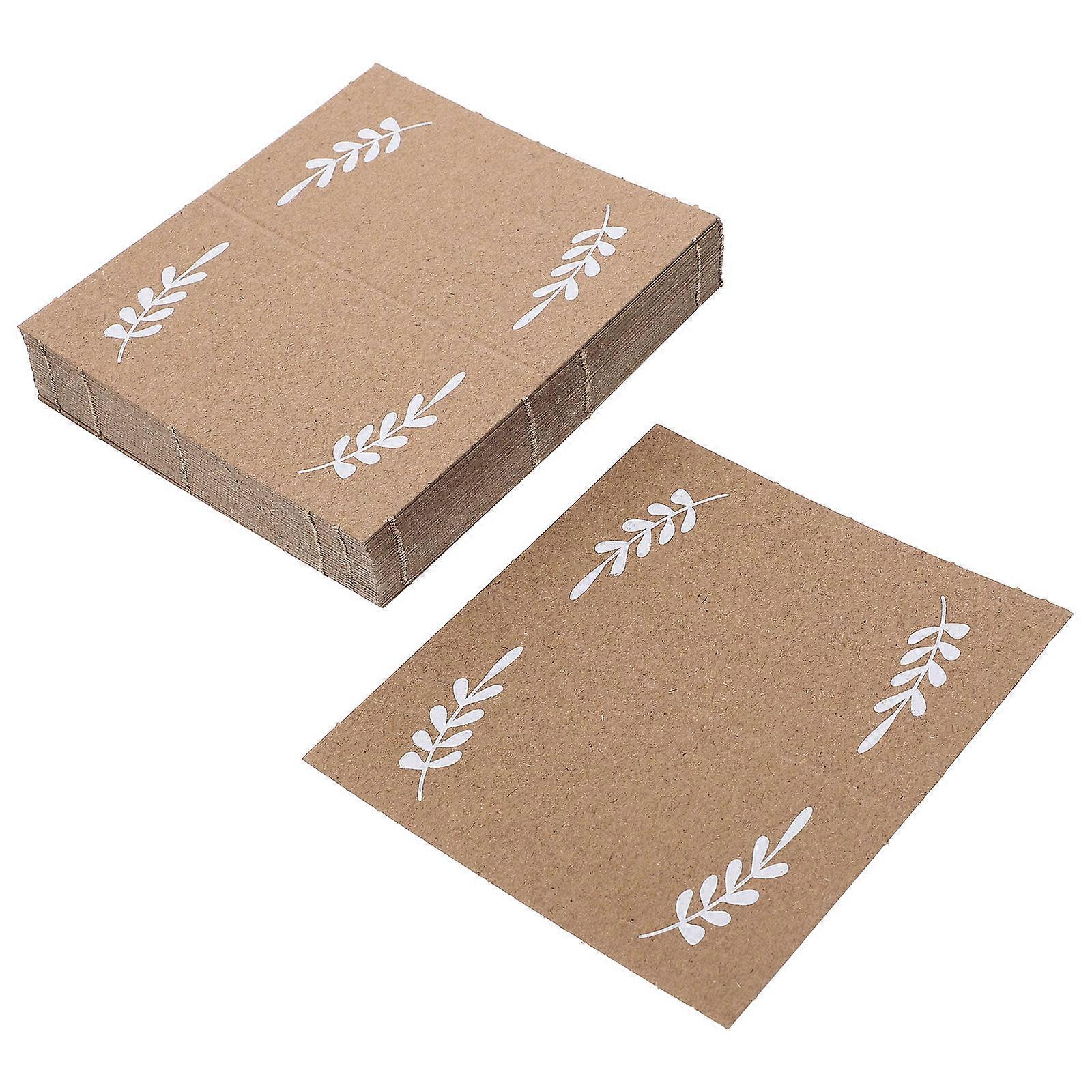 Table Place Cards 150 Pcs Tent Shape Paper Name Cards Suitable For Guest Seat Identification At Indoor Events