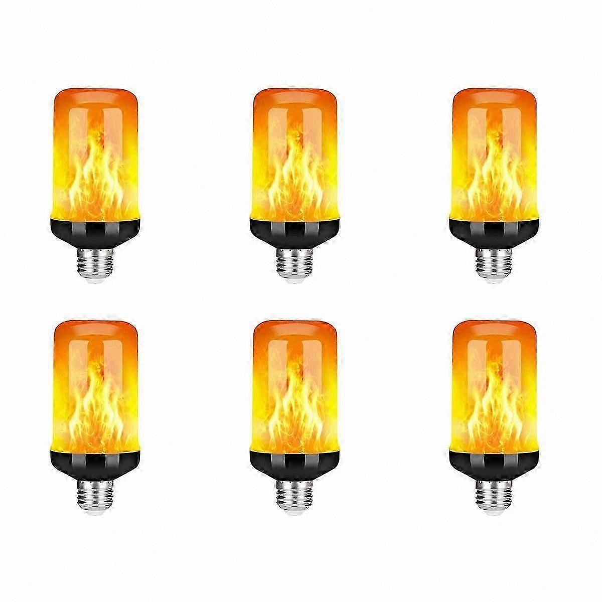 E27 LED Flame Effect Bulb, Flickering Firelight for Decor, Festive Ambiance Lighting Solution