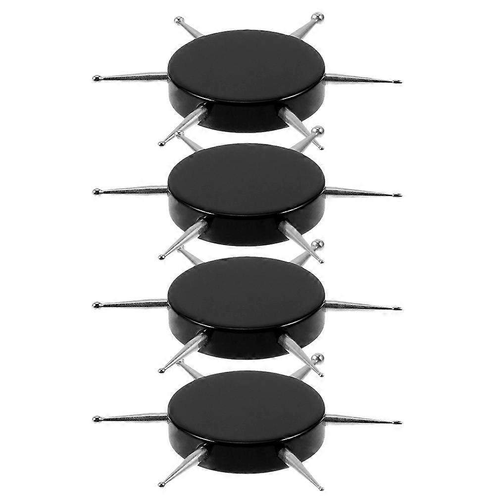 Circular Nail Dotting Tool for Manicure Nail Art Tools 8Pcs Black