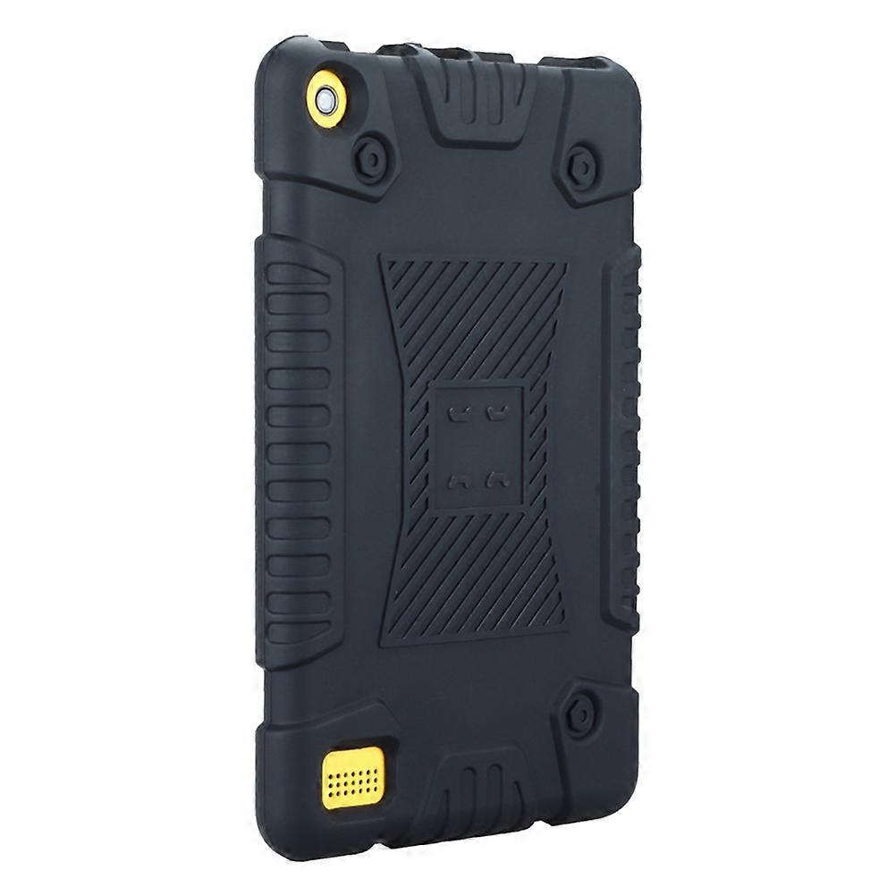 Anti-Slip Silicone Case for 7 Tablet with Protective Cover 7th Generation Black