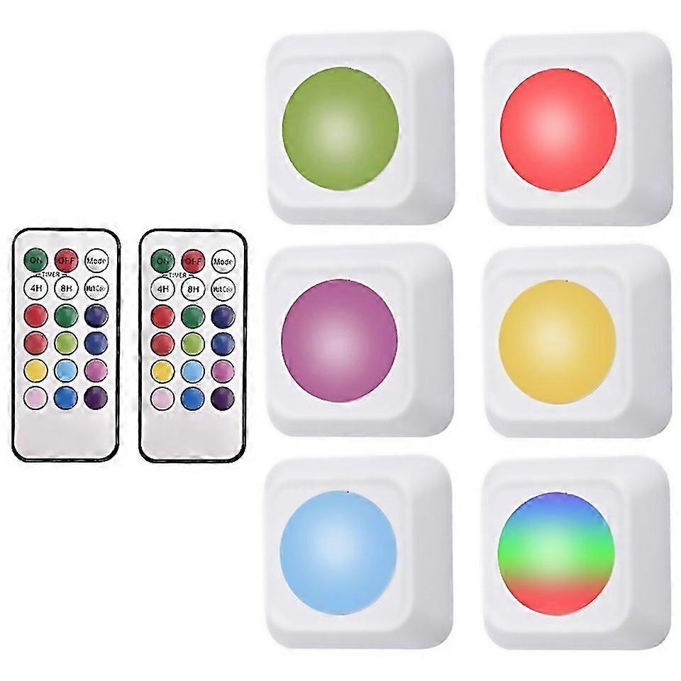 Veilleuse LED à télécommande pour table de chevet RVB colorée