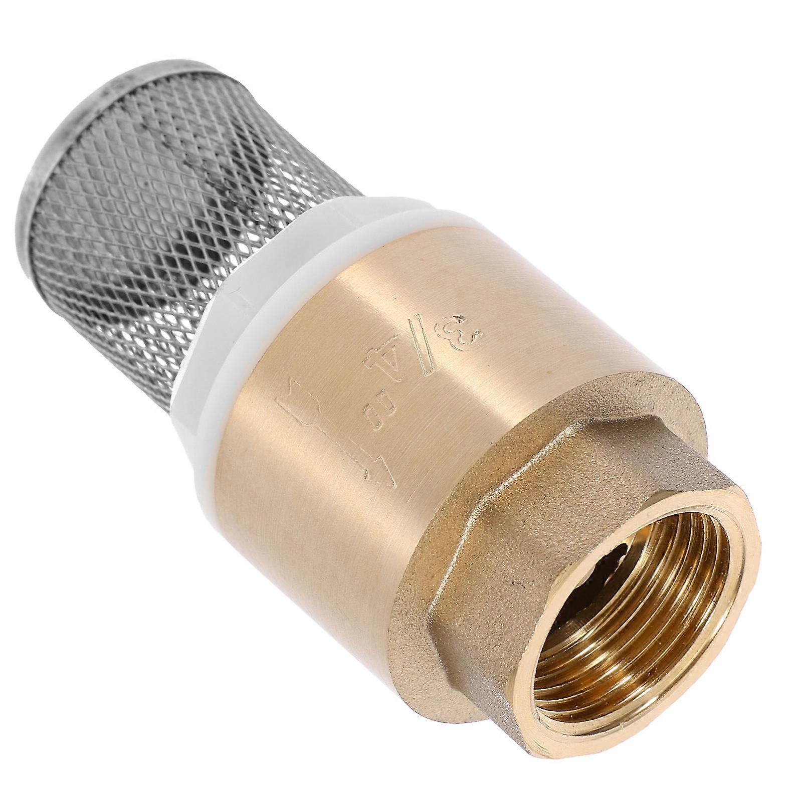 Copper Check Valve One Way Valve for Plumbing 4Pcs with Backflow Prevention