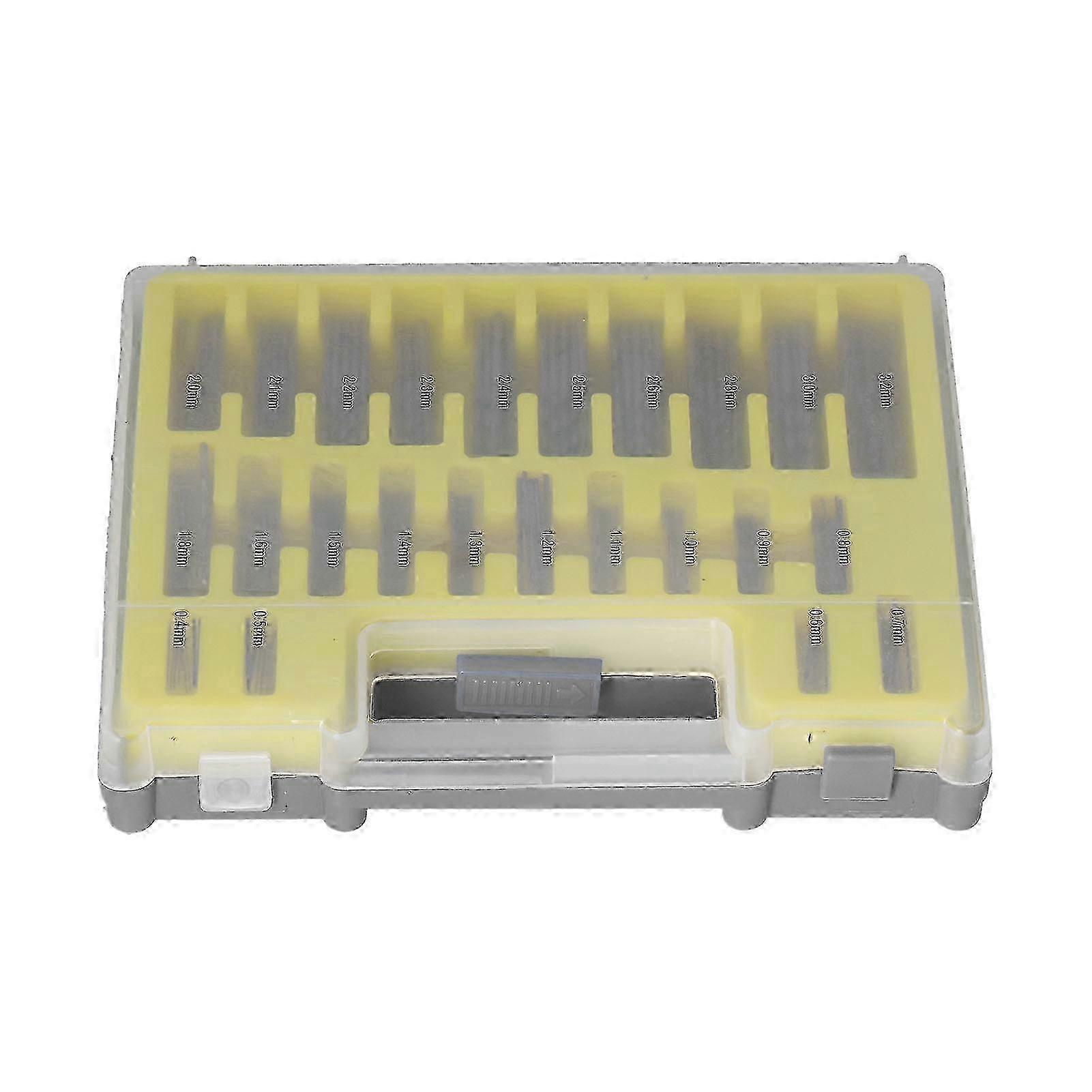 150Pcs Twist Drill Bits Mini HSS Manual Hardware Tools Replacement 0.4mm3.2mm with Plastic Box_Sep 26s