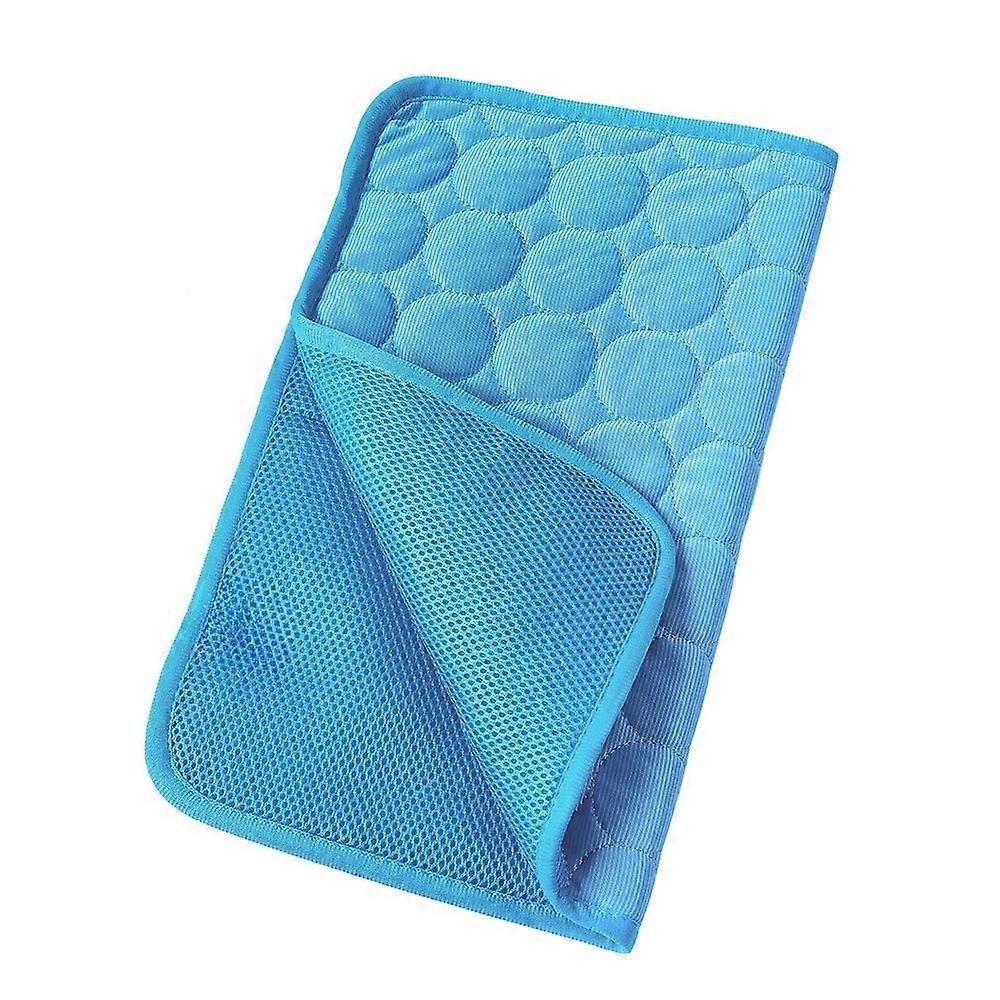 Breathable Mesh Cooling Pad for Cats & Dogs - Summer Ice Sliky Fiber Fabric, Keeps Pets Cool & Comfortable, Cooling Mat for Dogs