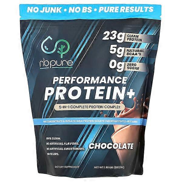 NB Pure, Performance Protein+, Chocolate, 1.9 lbs (862.5 g)