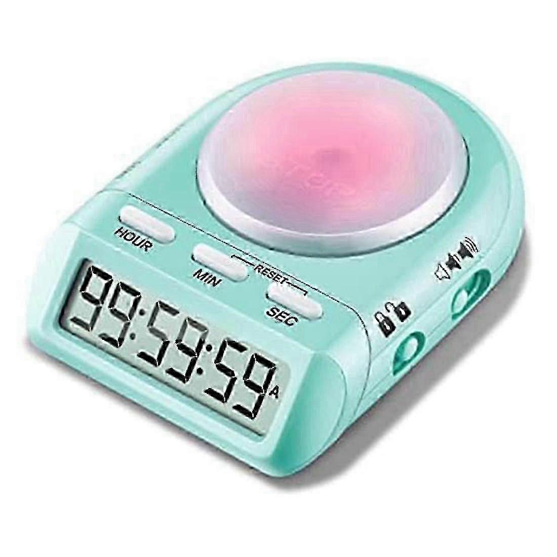 Electronic Timer with Digital Reminder, Alarm Clock Functions & Countdown Timer: Scale-Shaped Design for Multiple Uses
