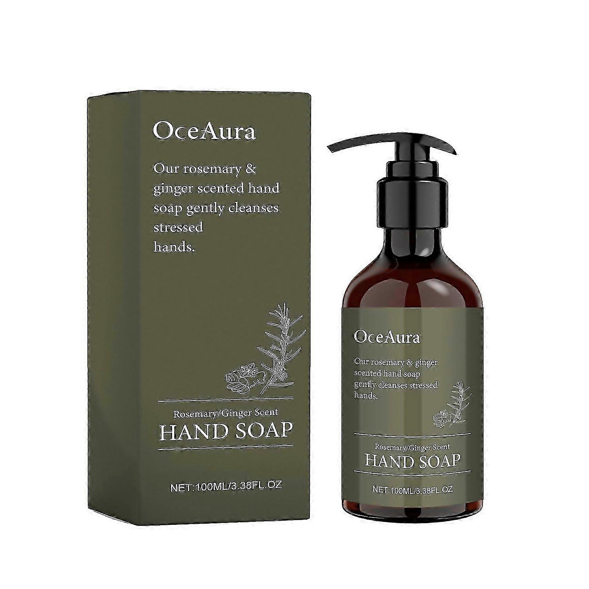For Hand Soap The Fresh Fragrances Of Hand Soap And Rosemarys Ginger Soap Liquid In A Refillable Pum