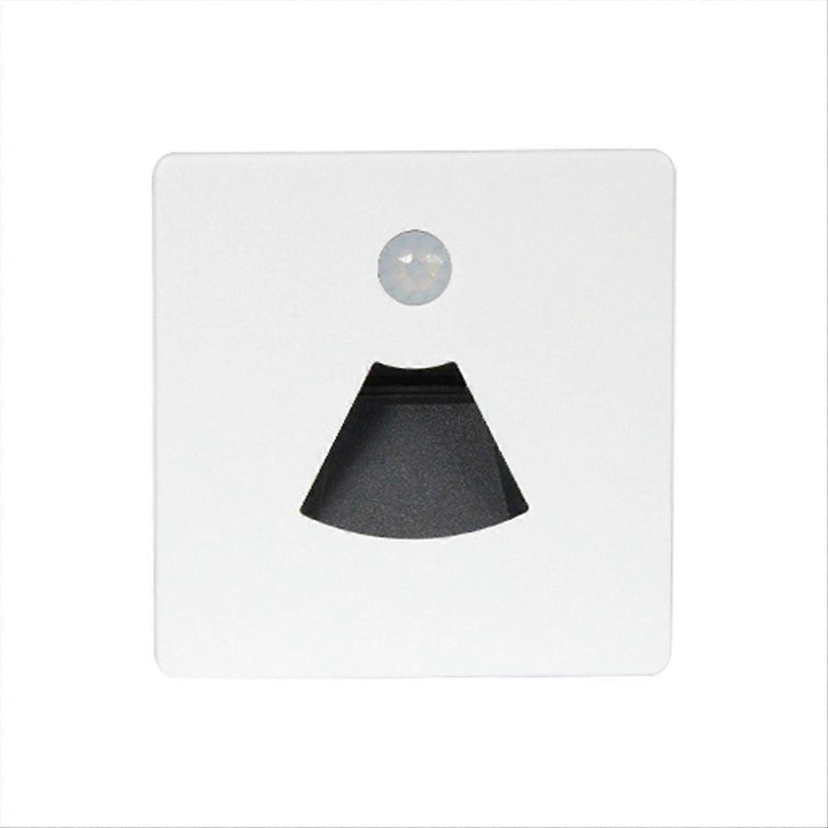 3W LED Motion Sensor Night Light LED Stair Step Waterproof Light,A