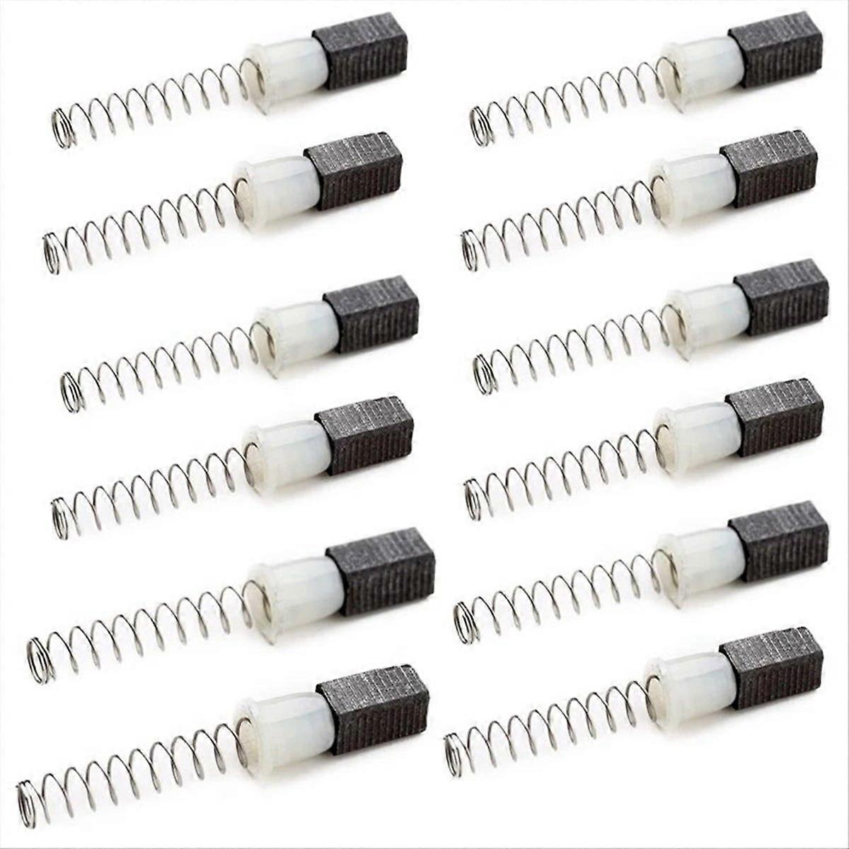 12PCS Carbon Brush and Spring Assemblies for Hair Clipper