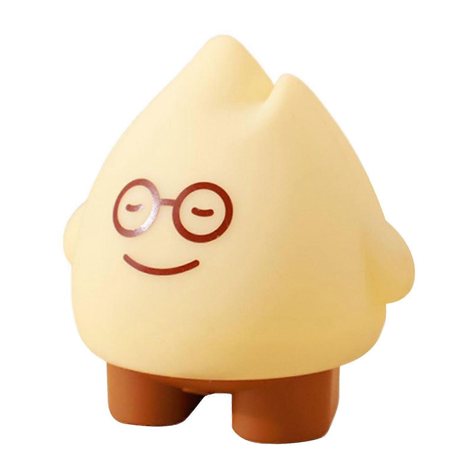 Jikaixiang Night Light Soft Warm Glow Adjustable Brightness Timer Function Small USB Rechargeable Realistic Flickering Flame LED Bedside Lamp