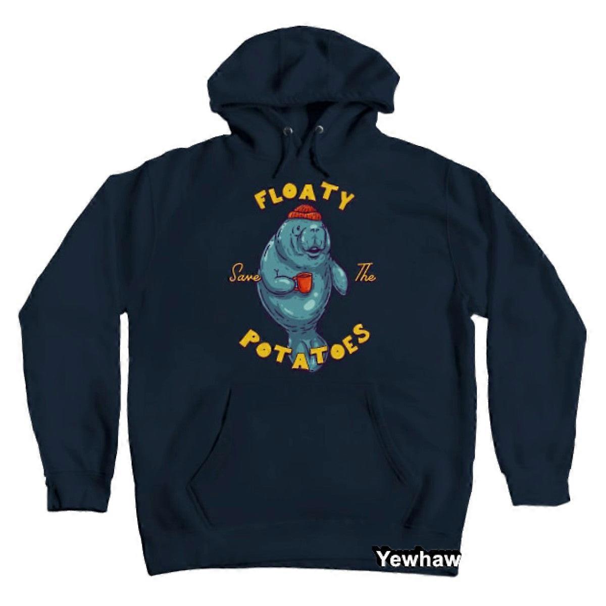 Save The Floaty Potatoes - Florida Manatee Hoodie