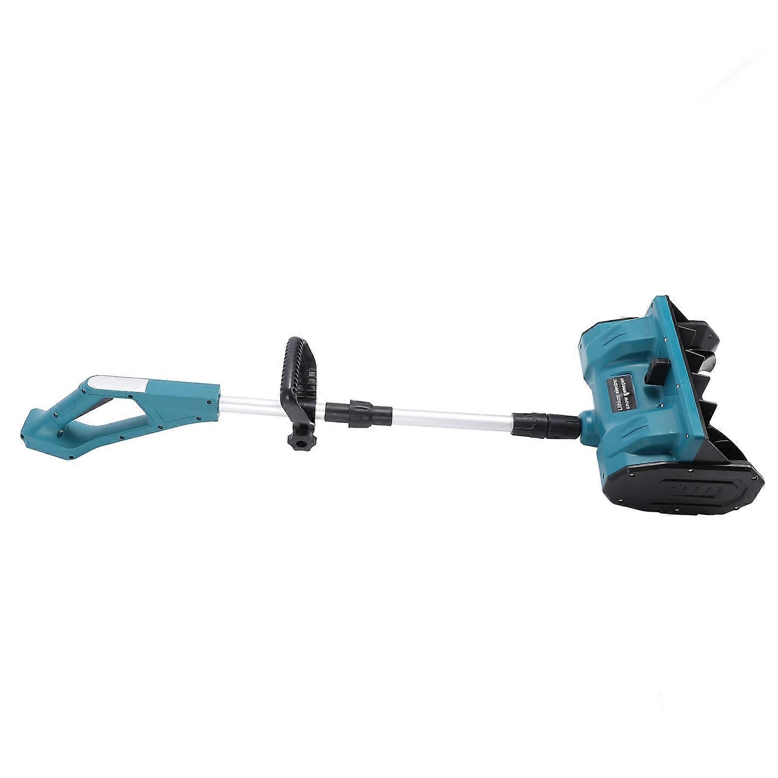 Electric Snow Shovel 12.5in Width 6.3in Depth 26ft Throwing Cordless Snow Shovel with Ergonomic Handle Telescopic Rod EU Plug 