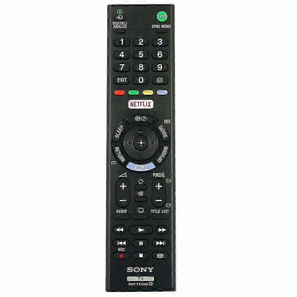 25-26 New Original RMT-TX102D Remote Control For Sony LCD TV KDL-43W750D KDL-48W650D