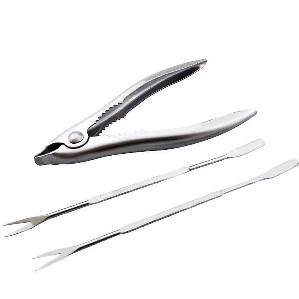 WRXMIJNHGSA Leg Nut Forks Seafood Stainless Steel Tools Crackers Crab Cracker and Kitchen，Dining & Bar