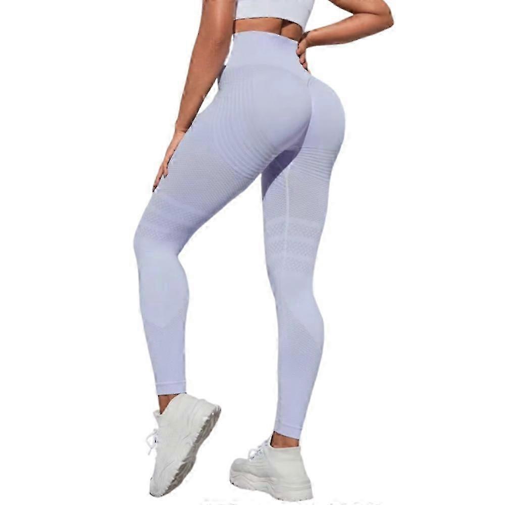 Compression yoga pants for women with 3D slimming effect