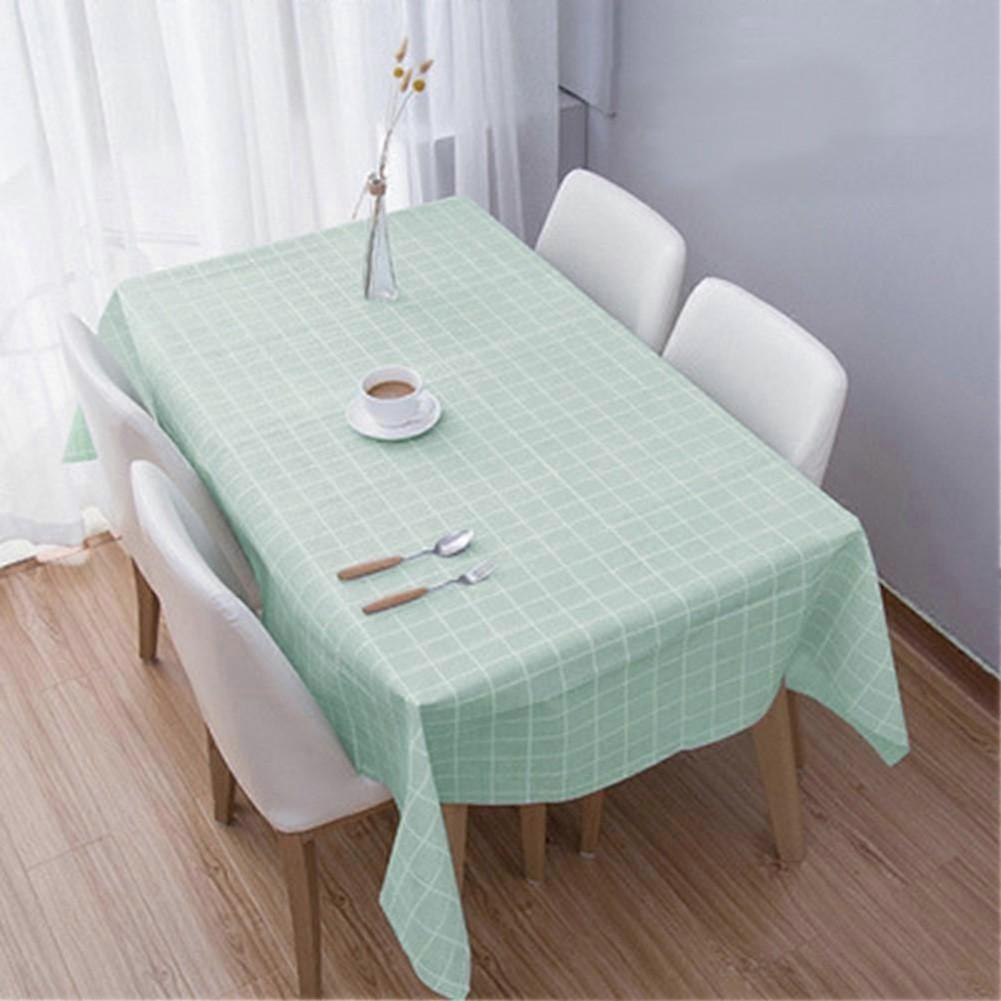Easy Cleanup PVC Waterproof Tablecloth for Scaldproof Dining Experience