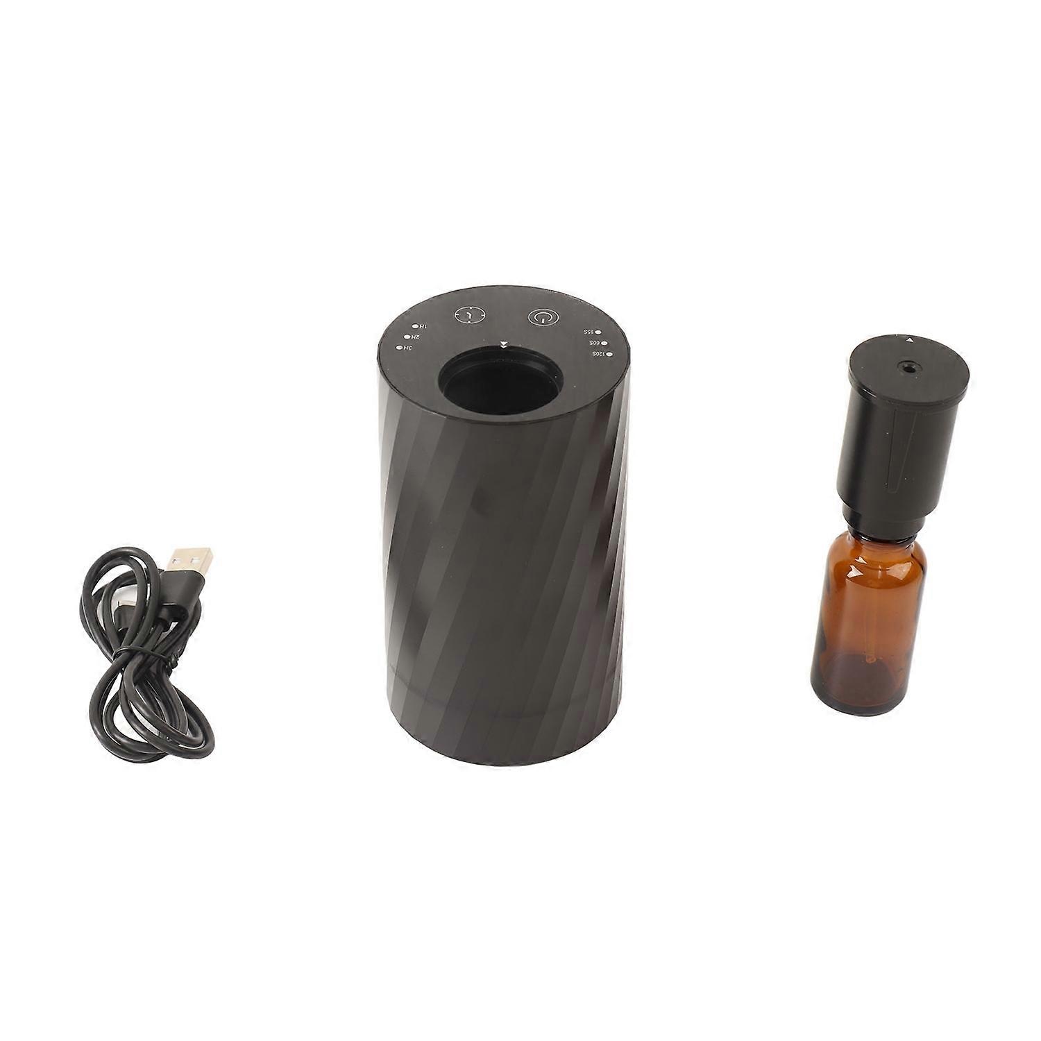 Waterless Aromatherapy Diffuser 20ml Rechargeable 1H 2H 3H Timer Aluminum Alloy Essential Oil Diffus