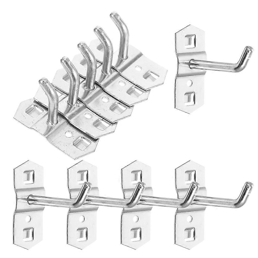 Metal Pegboard Hooks for Home Storage 10Pcs Garage Hanging Hooks