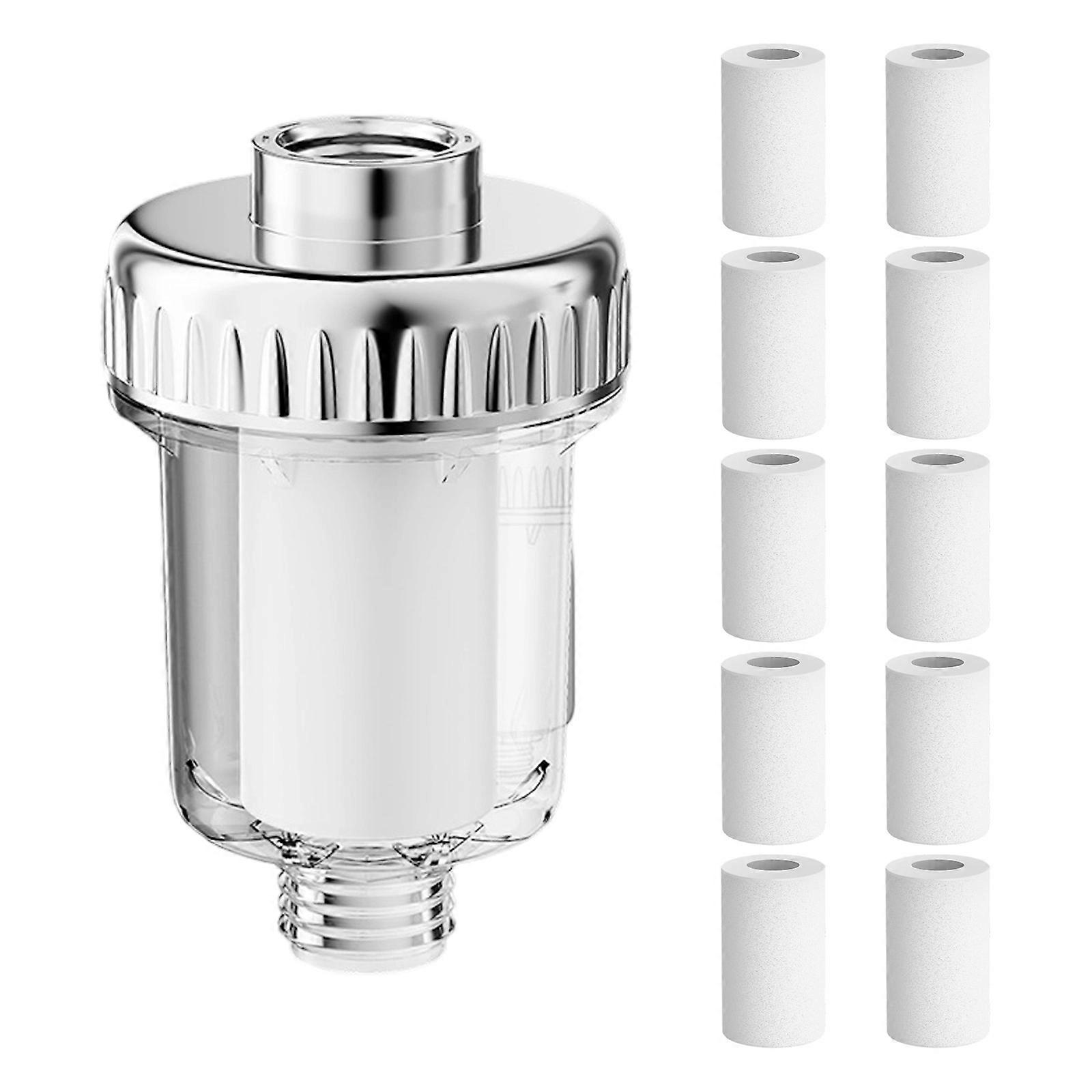 Quick Install Shower Filter System With PP Cottons Cores To Remove Impurities From Bathing Water At Homes  10 cores