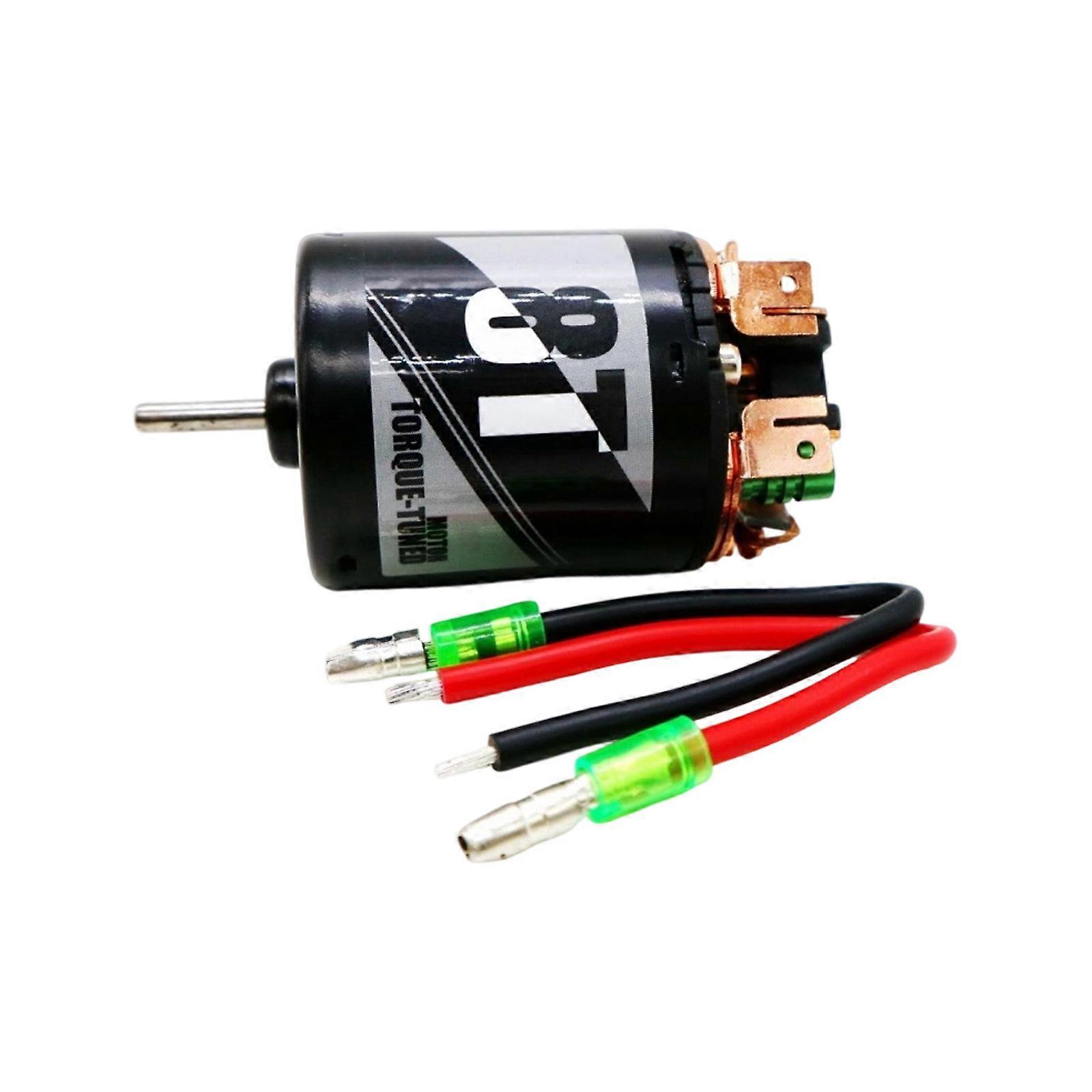 Precisions Engineered 540 Carbon Motor Metal Construction Design For 1/10 Scale Models Enhanced Motor Power Efficiency Multicolor