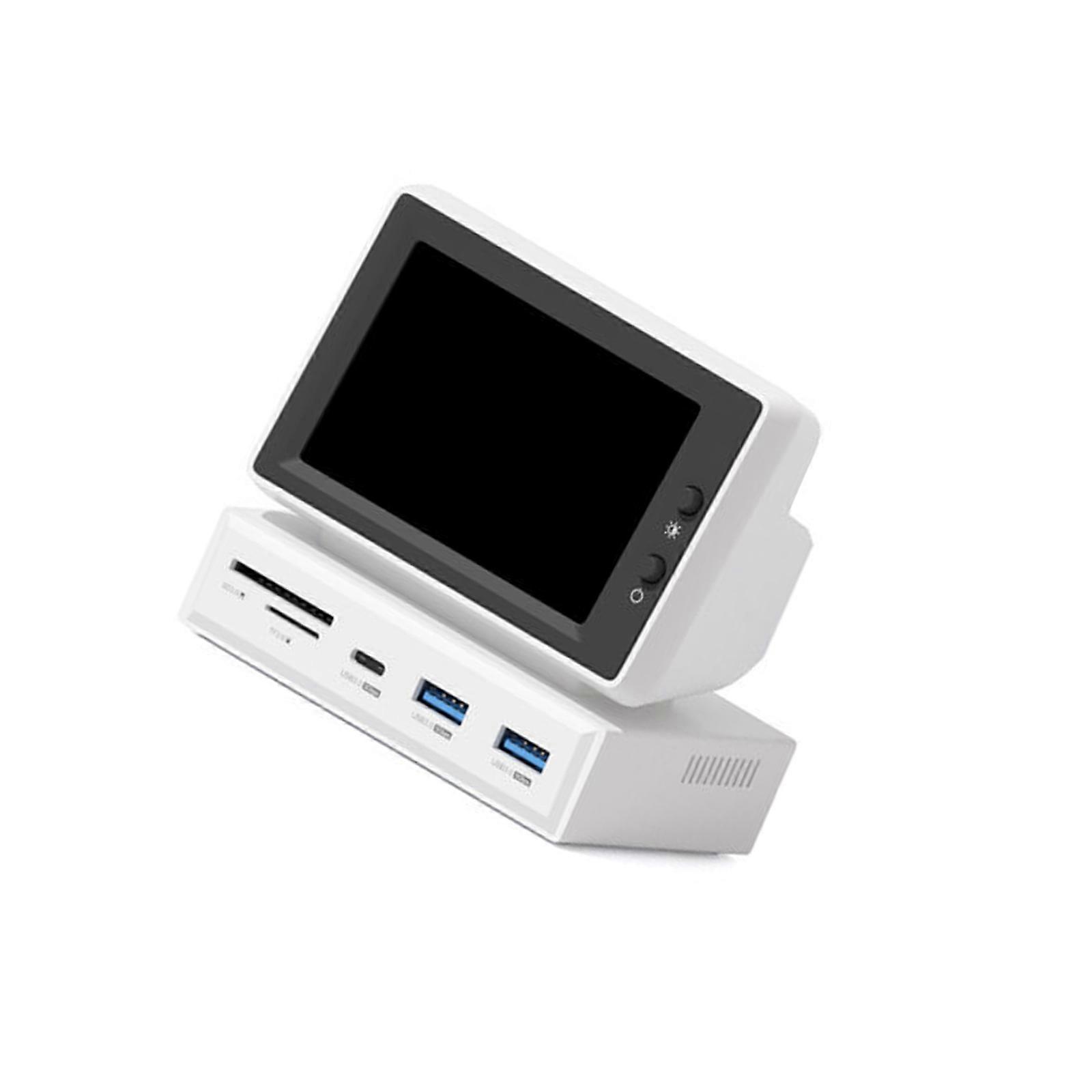 High Resolution 3.5 Inch IPS Display Multi Device USB Expansion Compact Secondary Screen Multicolor