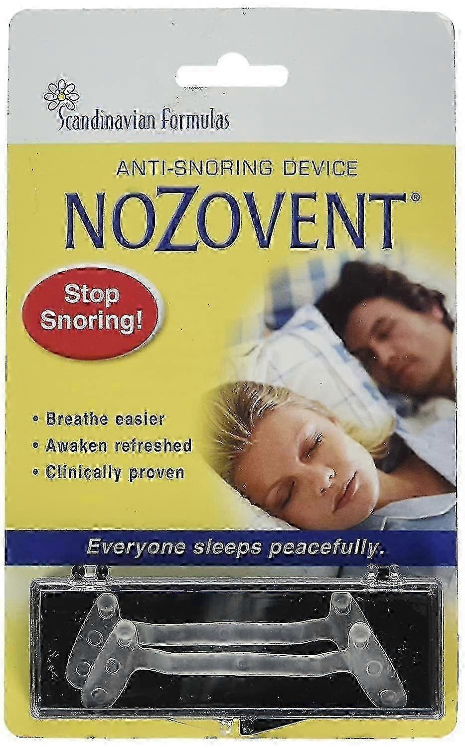 Nozovent Anti-Snoring Device, 2 Count z