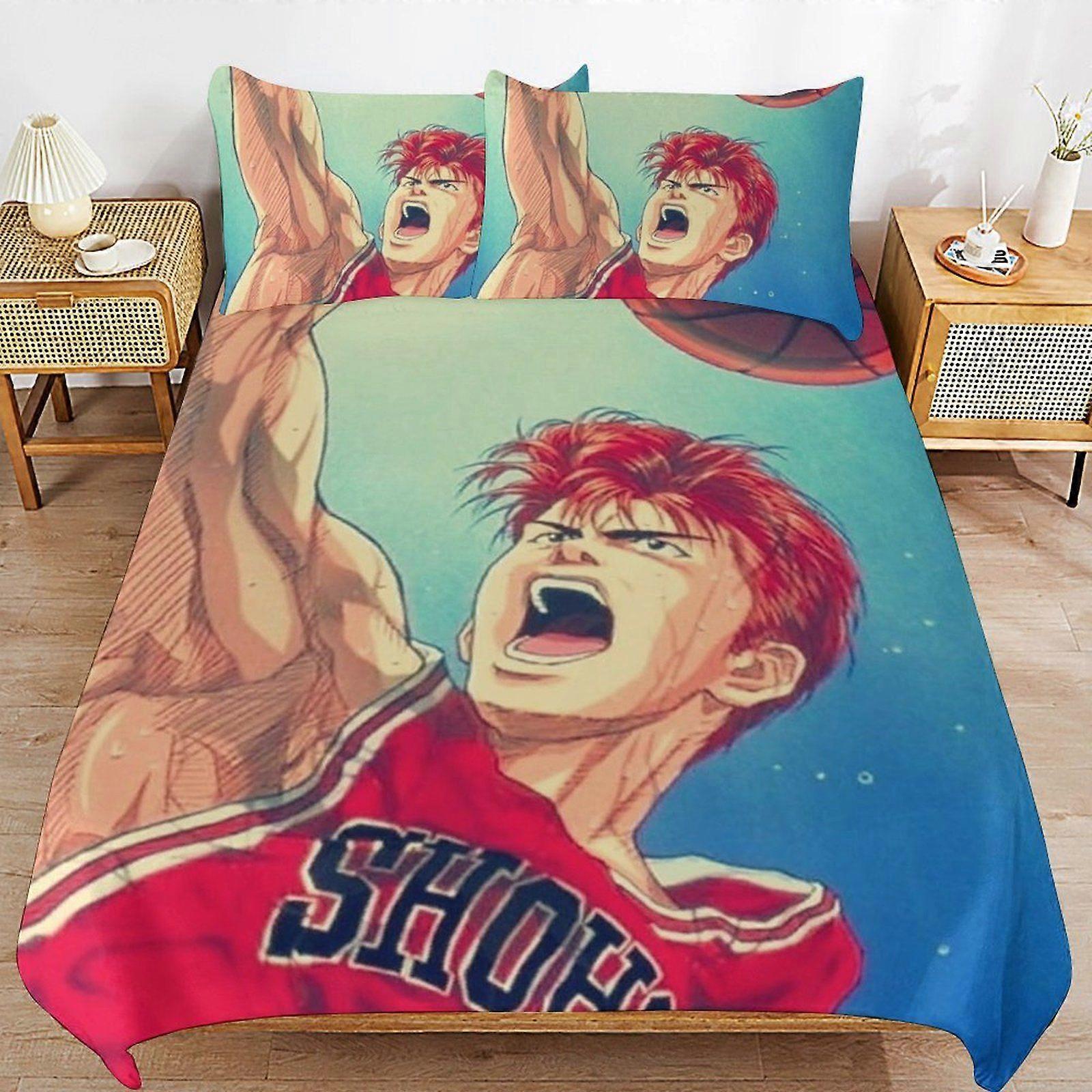 w79 Slam Dunk Long Term Use Quality Handling Minimal Style Smooth Fit Duvet Cover Sets Modern Touch i79