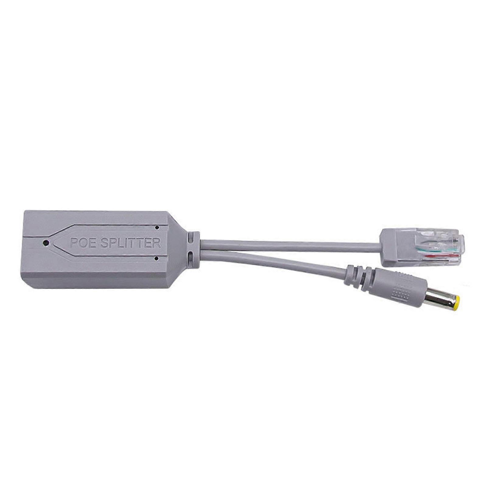 48V to 12V POE Separator with Overcurrent Protections Isolated Power Supply Adapter for Secure Camera Installation Multicolor