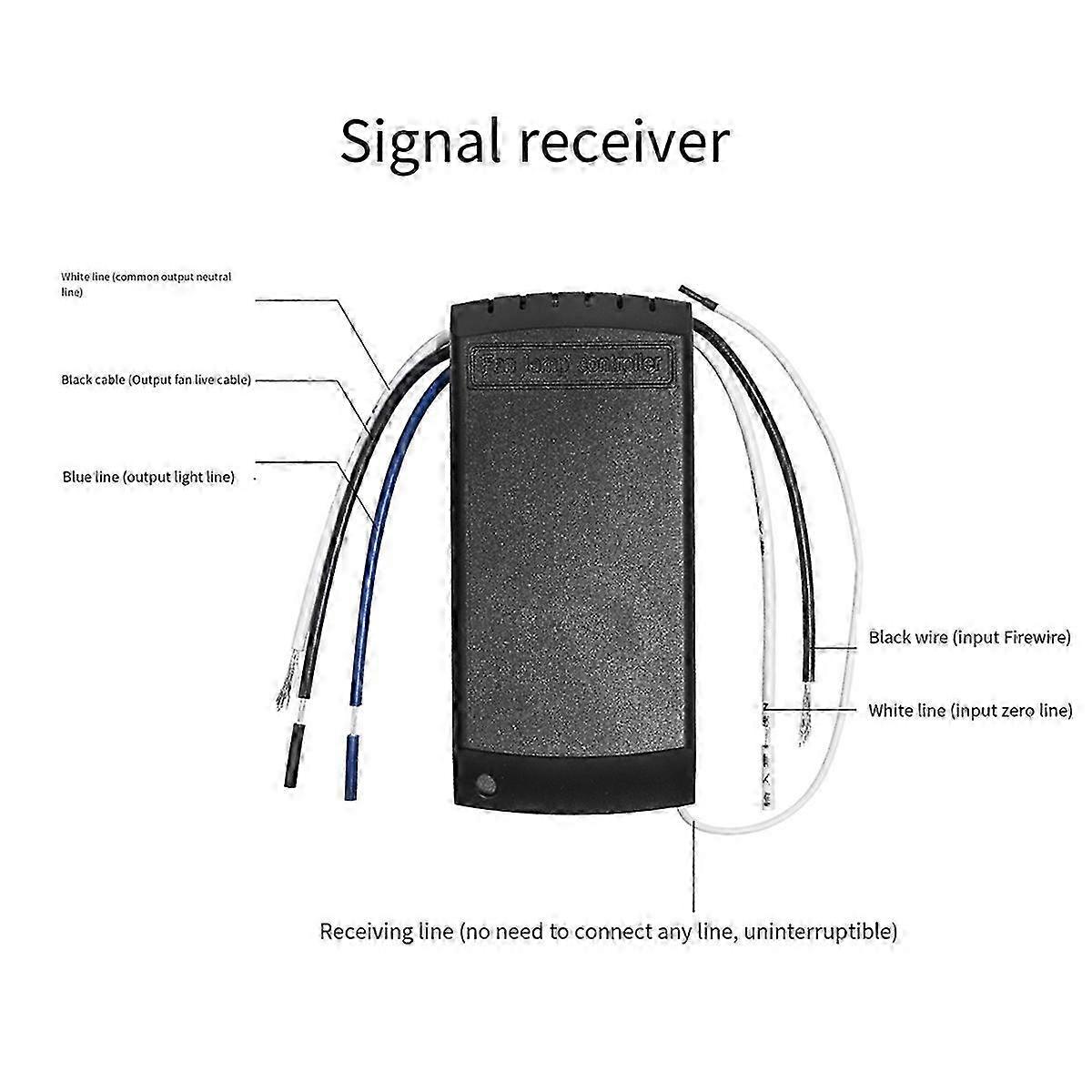 Universal Ceiling Fan Lamp Remote Control Kit 220V