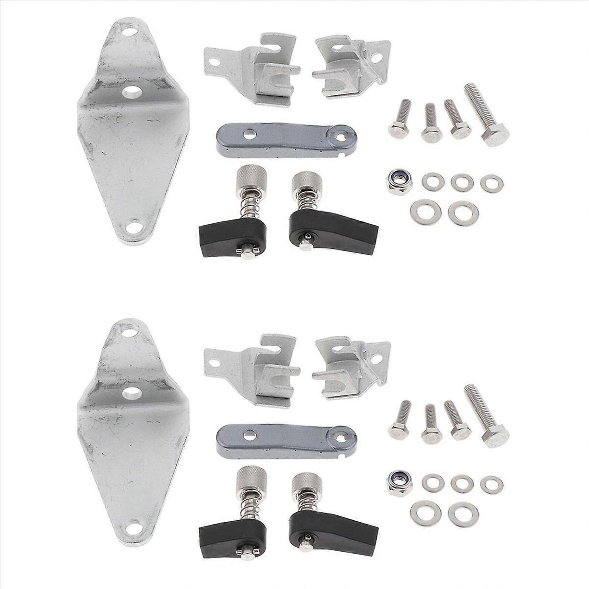 2X 689-48501-21-4D Remote Control Attachment Kit for Parsun 25HP 30HP 2 Stroke Outboard Motor