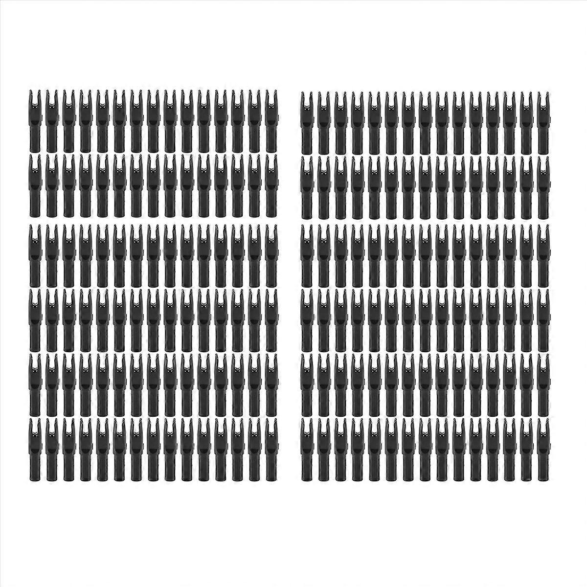 180 Pack Archery Arrows Nock ID 6.2mm Arrows Nocks Insert Tail for DIY Hunting Shootings Arrows Comp