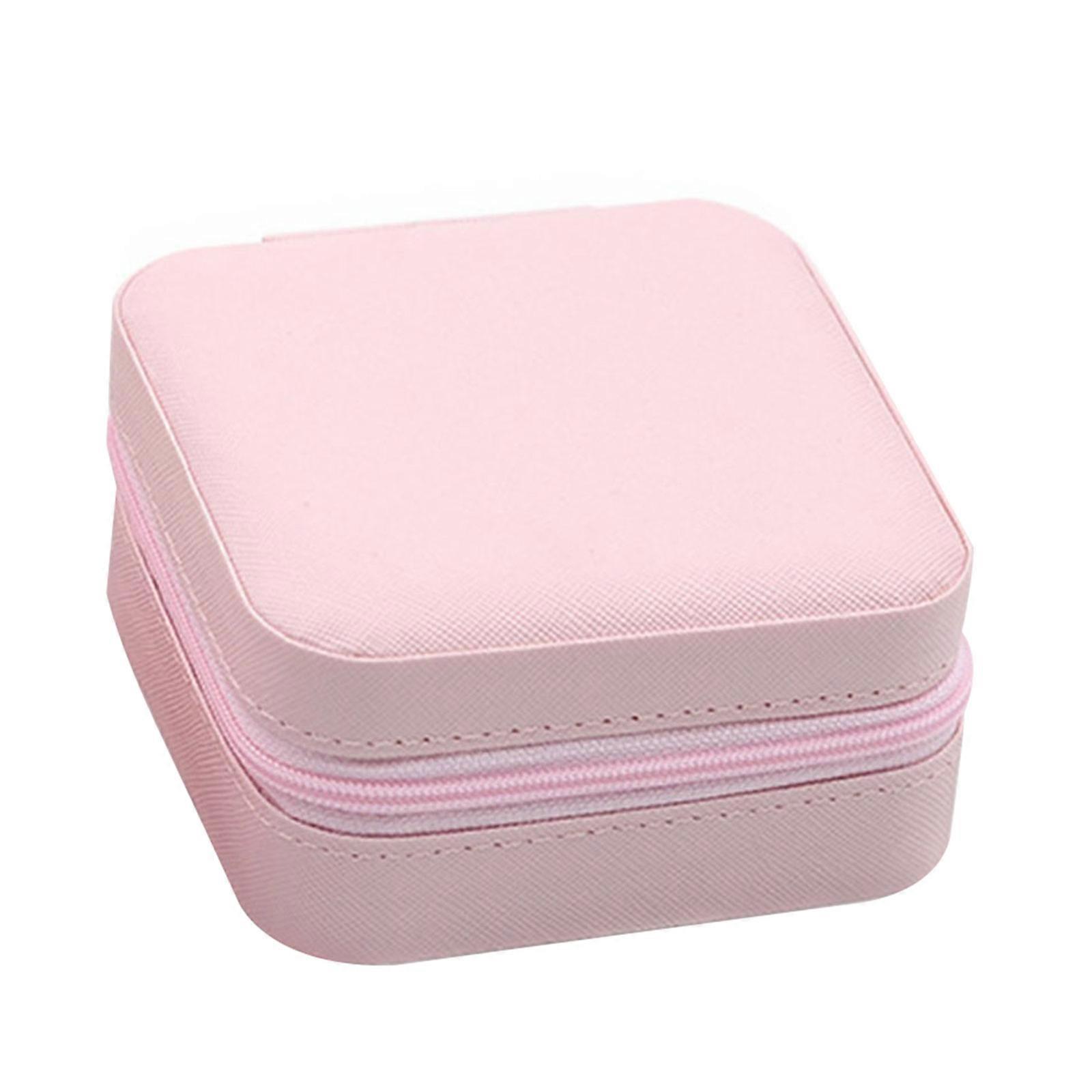 Sewing Thread & Needle with Leather Box Basic Hand Sewing Set for Adult Includes Sewing Thread Sewing Needle Scissors  Peach