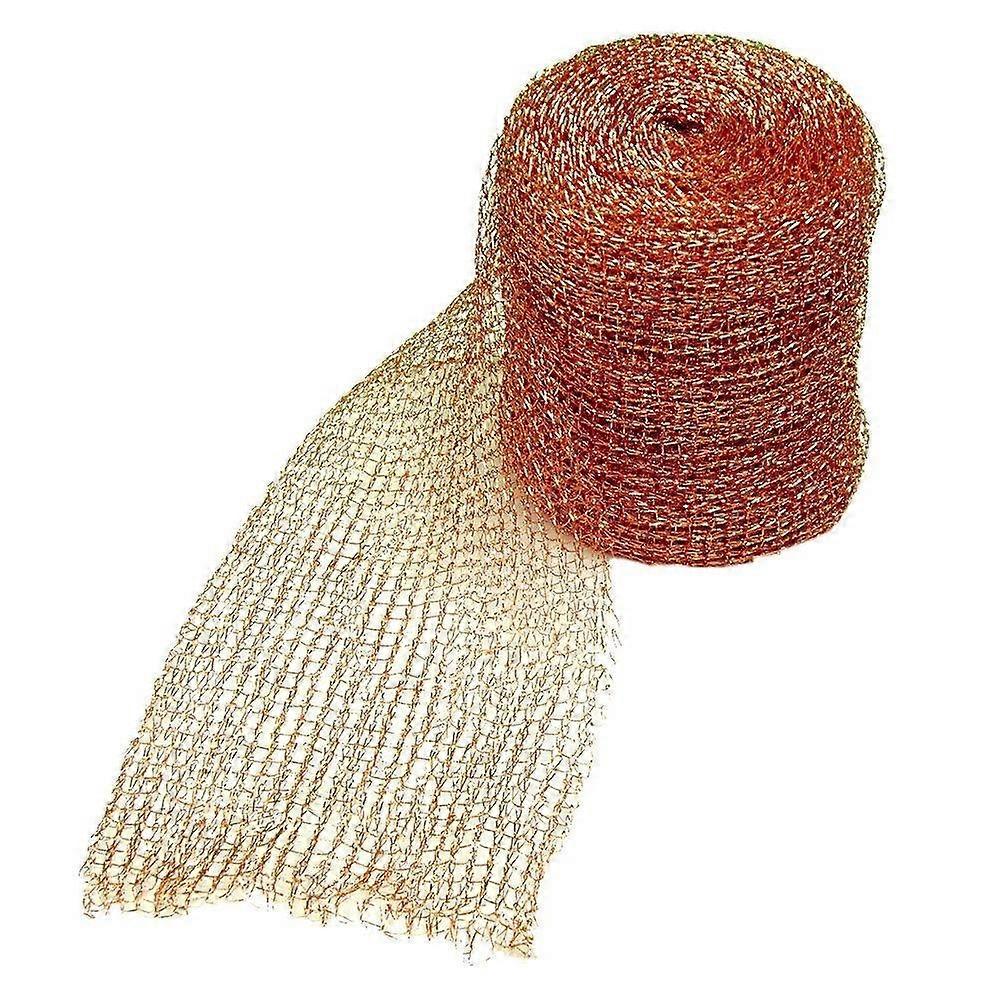 Copper Mesh Roll Rodent and Bird Control Barrier for Mice Rats Squirrels 100ft Rust Resistant