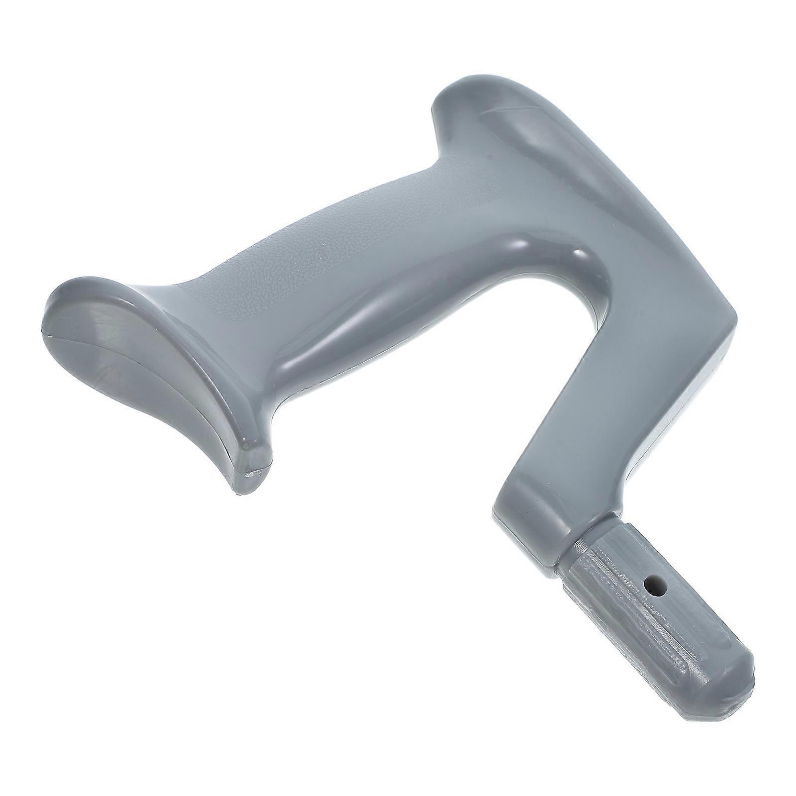Bow Style Hand Grip Plastic Handle for Walking Stick Replacement 1 Piece