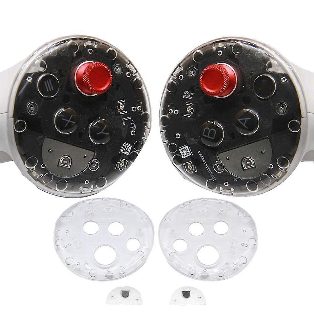 Handle Controller Button Panel Cover for Meta Quest 3 Controller Grips Protective Transparent Cover Anti Scratch