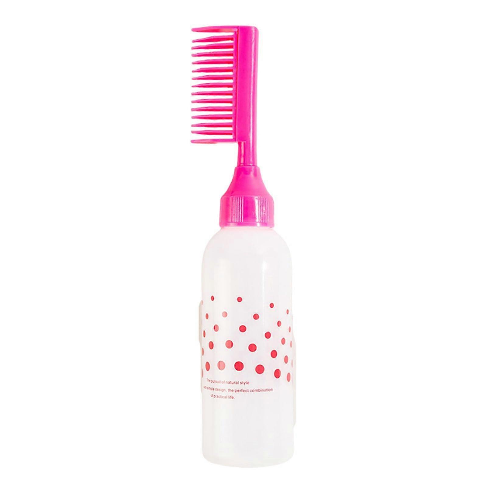 Hair Dye Applicator Bottle with Comb Tip for Precise Mess Coloring and Root Touch Up