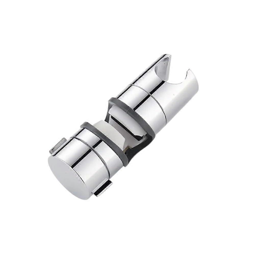 Chrome Adjustable Shower Head Holder with 360° Rotation, Height Adjustable RustResistant Mount