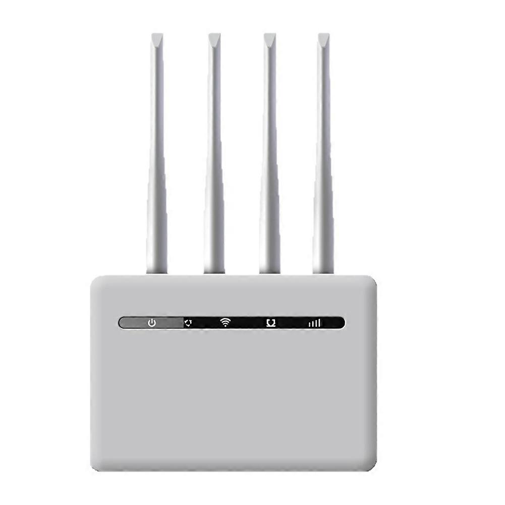 4G SIM Card Wireless CPE Router High-Speed Dual-Band 4-Port Network Card WiFi 6 (Europe/Asia/Africa Edition)
