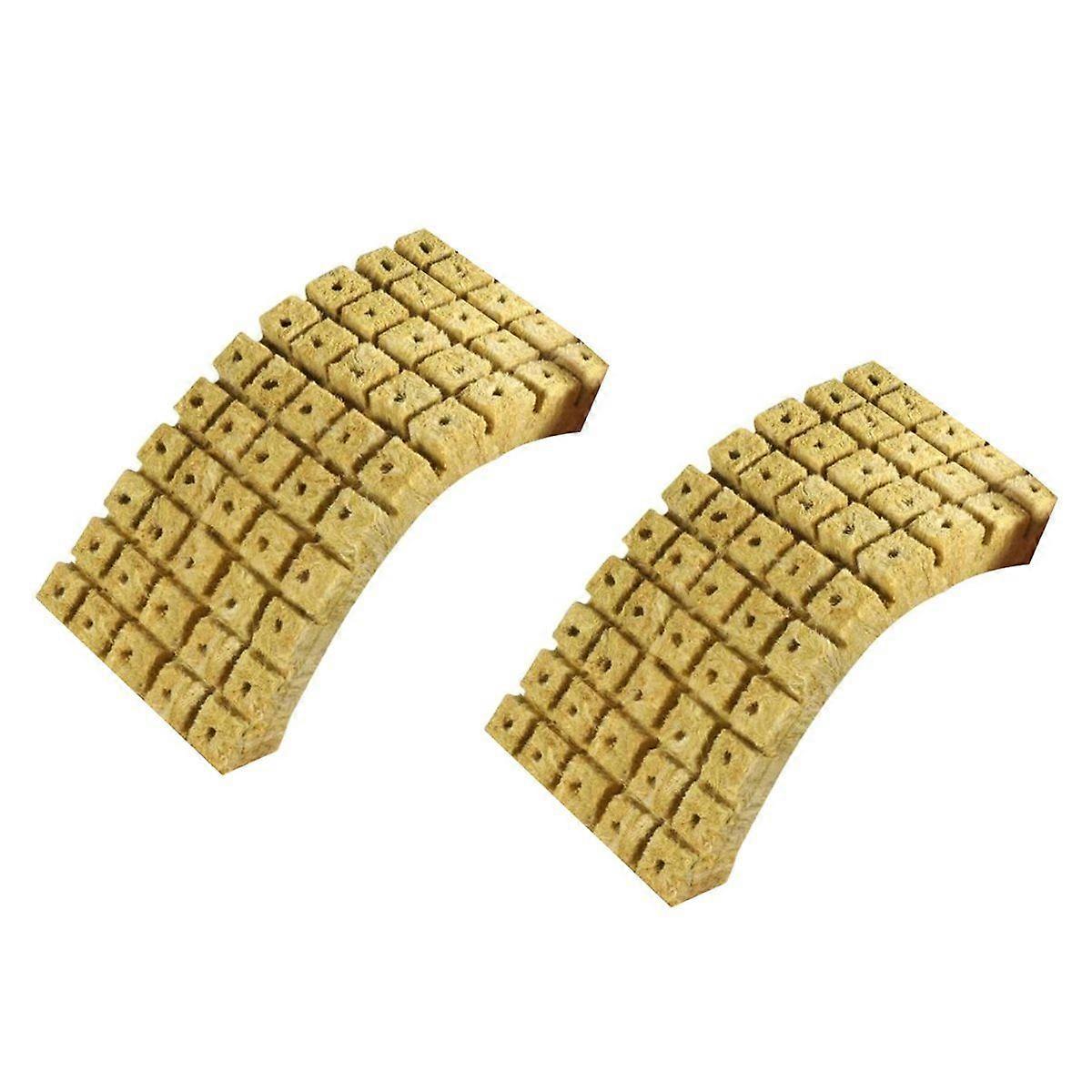 Sponge Block Plug Rock Stonewool Hydroponic Grow Media Cubes Soilless Substrate Seedling Plant Cube