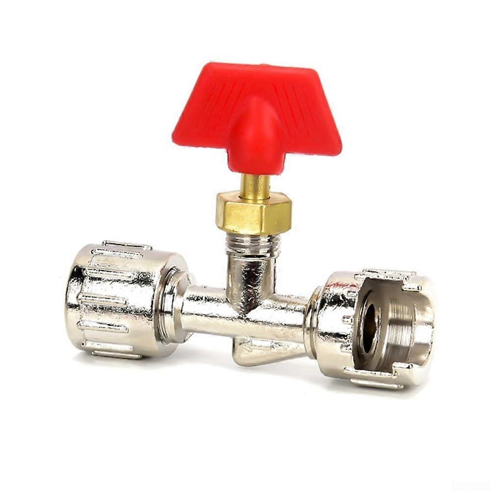 Pneumatic Needle Valve for Air Compressor, Leakproof Metal Male Thread Connector, Precise Airflow Control