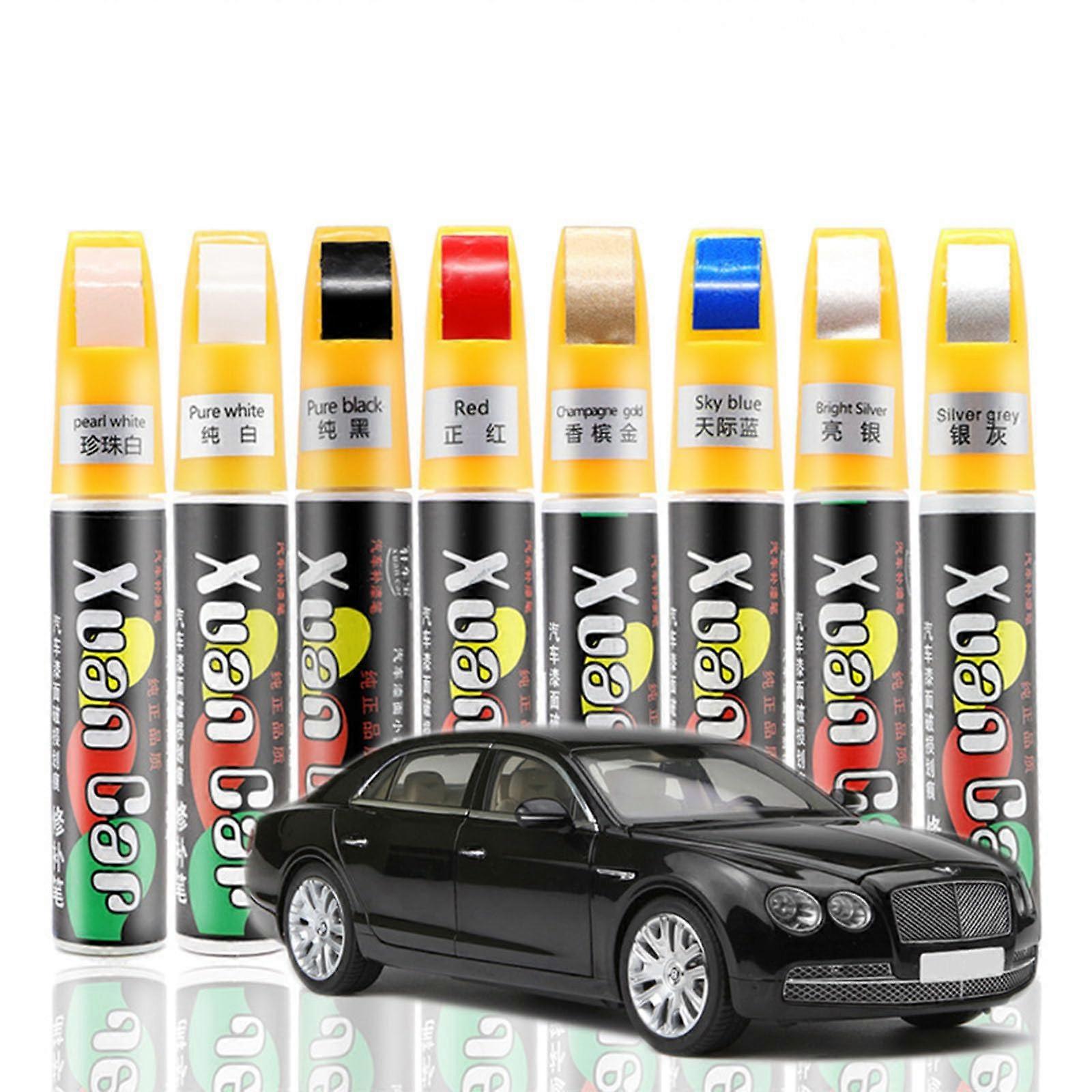 Car Scratch Remover and Touch Up Paint Pen Bright Silver Quick Dry for Easy Auto Scratch