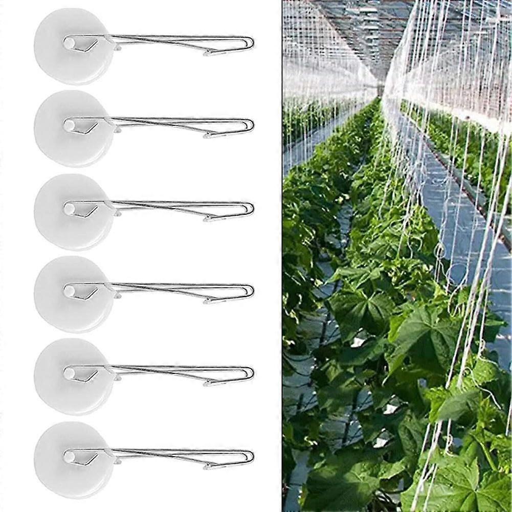 Tomato Roller Hook for Greenhouse Cherry Tomato and Climbing Vegetables, Durable Wire, 1 Pack