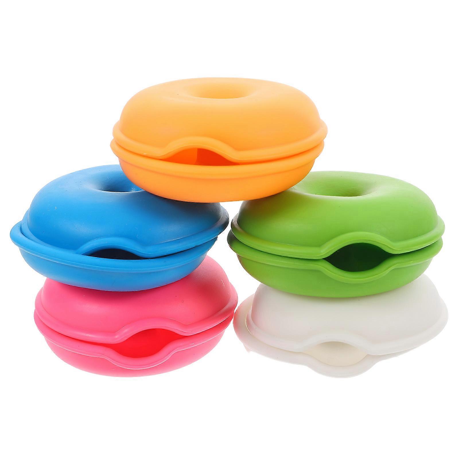 Cable Organizer Sea Turtle Shape Earphone Organizers for Cable Management 5Pcs